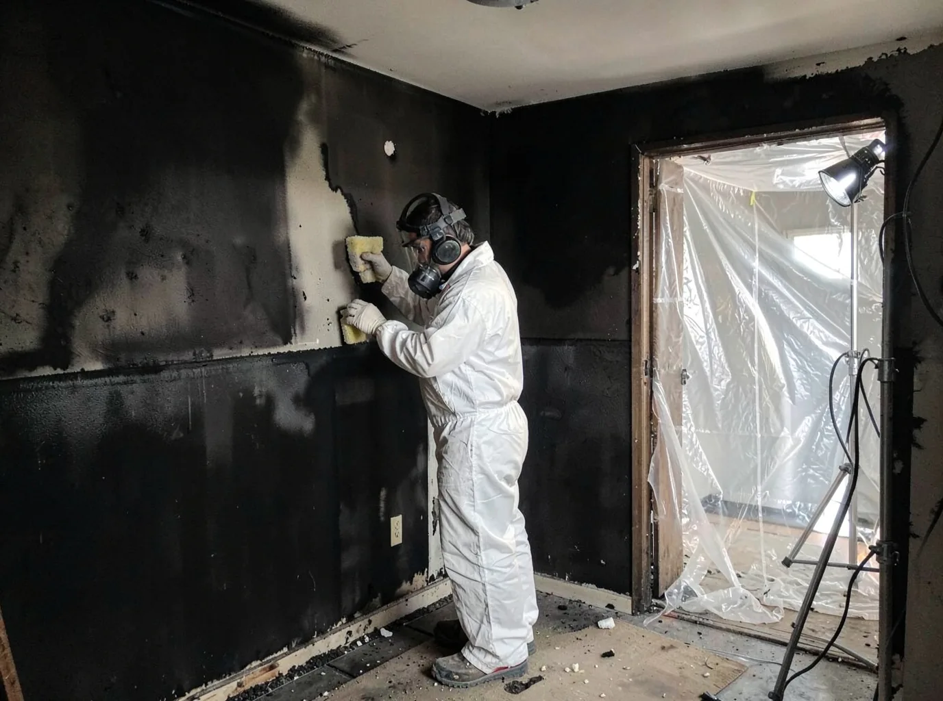 Fire Damage Restoration company in Long Pond, PA
